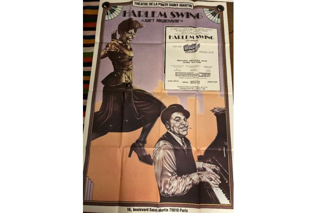 Affiche cinema originale Harlem Swing