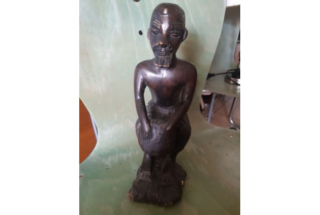 Statuette bois 