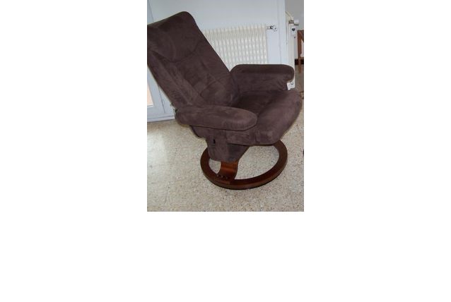 fauteuil de relaxation avec base tournante