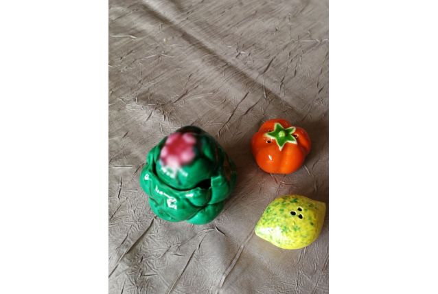 Set salière, poivrière et pot