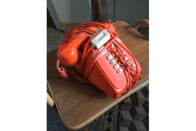 Téléphone Socotel à touches vintage