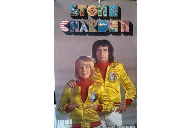 Affiche concert Stone et Charden 1973
