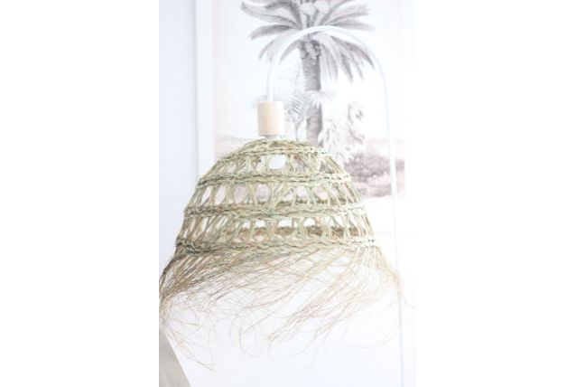 Suspension Bohème fibres de palmier