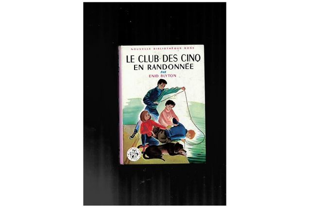 le club des cinq en randonnée n°24  1958