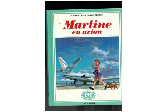Martine en avion 1975