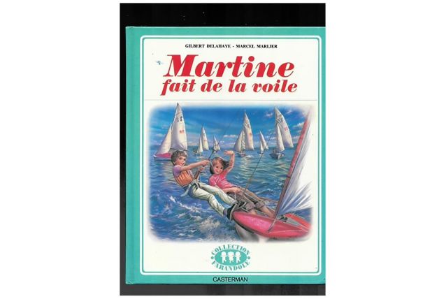 Martine fait de la voile 1979