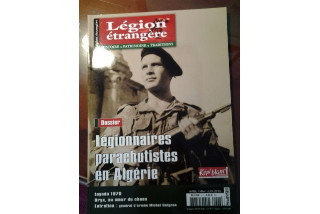 Légionnaires parachutistes en Algérie