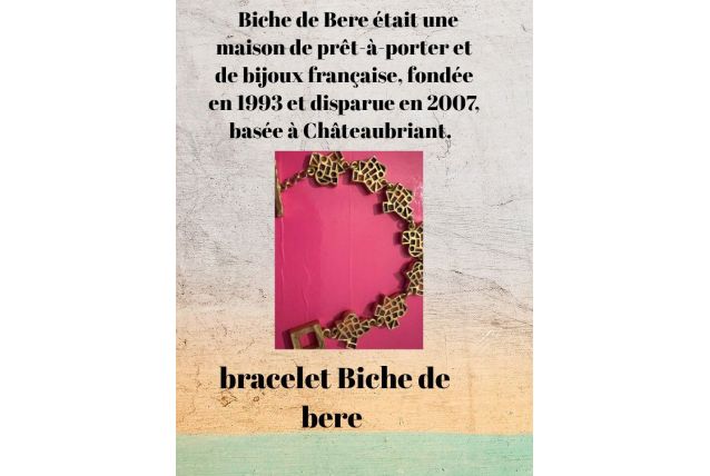 Bracelet Biche de bere 