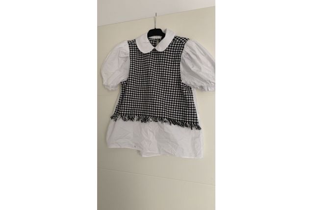 Haut zara pied de poule