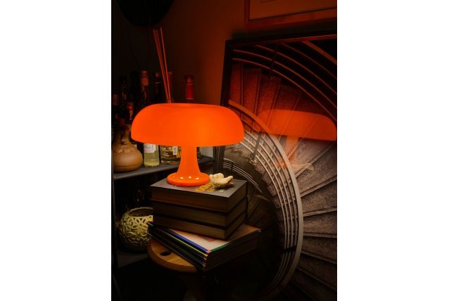 Lampe vintage champignon design 70  style vintage 