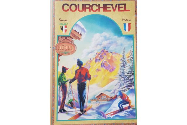 Affiche Courchevel