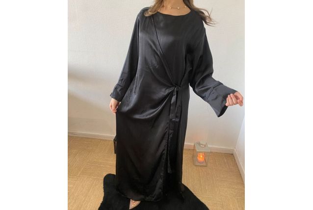 Abaya longue portefeuille