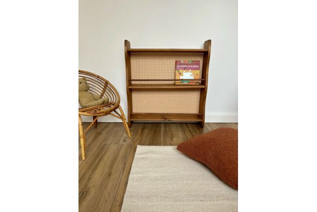 Étagère bibliothèque bois enfant 