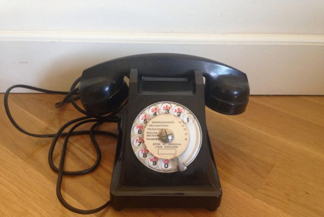 Téléphone Socotel Vintage bakelite 