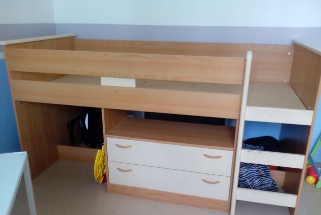 lit enfant mezzanine pas cher