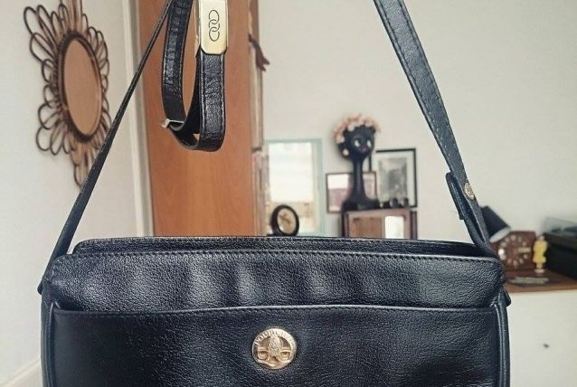 Sac en cuir Pourchet noir