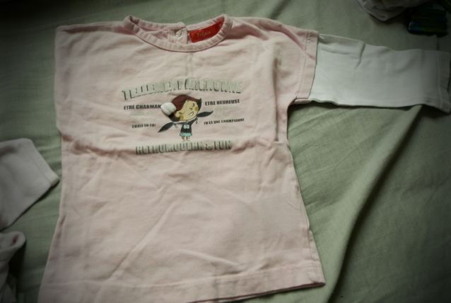 haut manches longues 18 mois