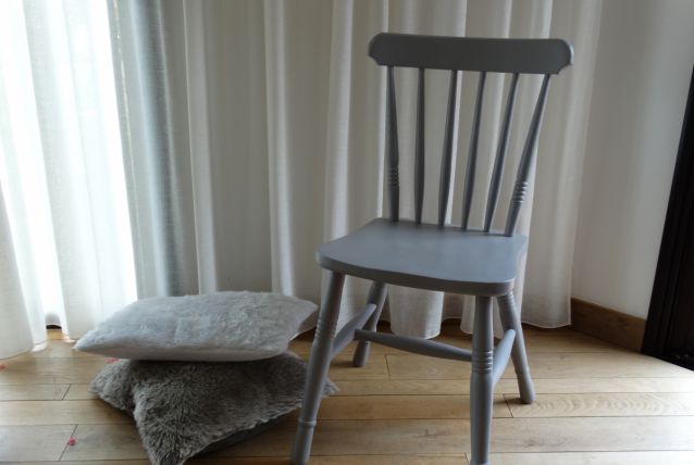 Chaise vintage style scandinave