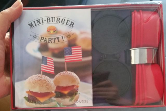 Kit mini Burger american retro 