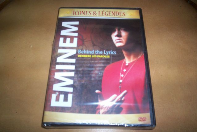 DVD EMINEM behind the lyrics derrière les paroles NEUF 