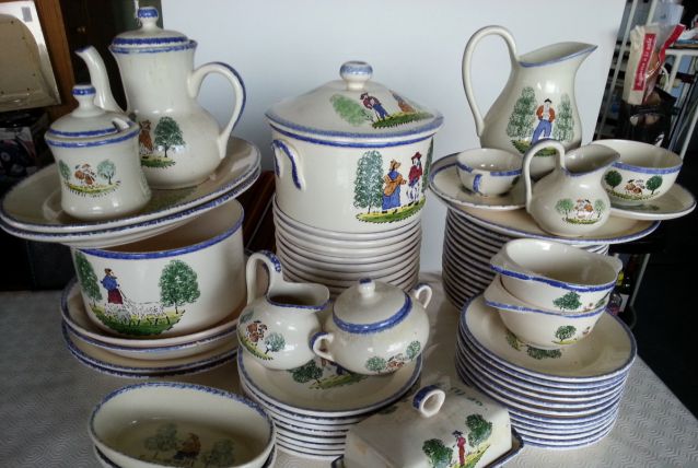 Vaisselle en faïence