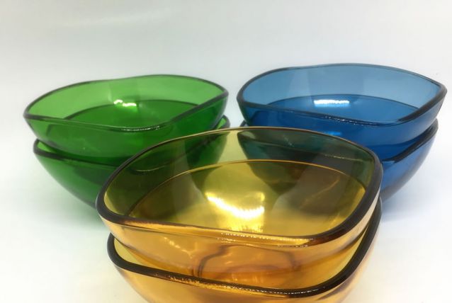 6 bols Vereco couleurs assorties