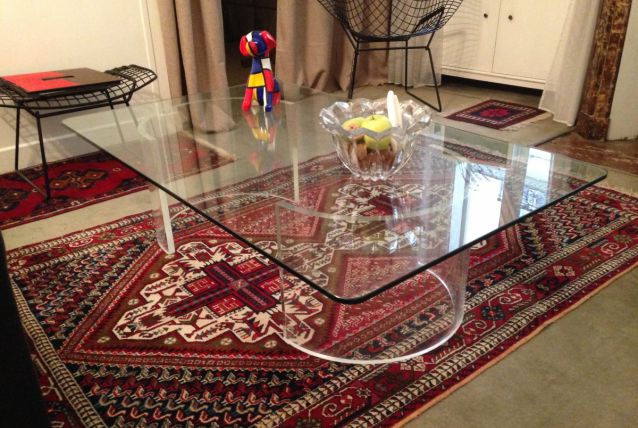 Table basse vintage design 