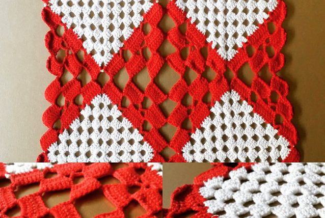 Napperon Vintage fait main