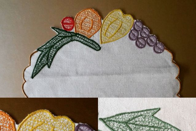 Napperon Vintage fait main