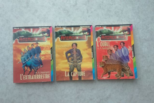 Lot de livres Animorph