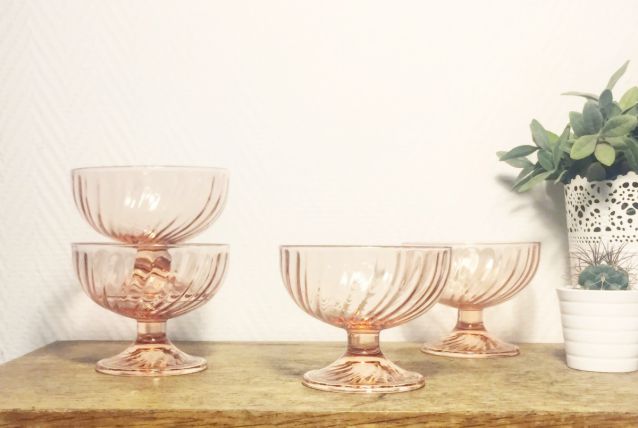 Coupe dessert vintage 