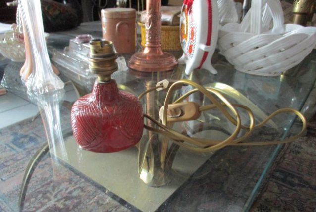 Lampe céramique style Vallauris