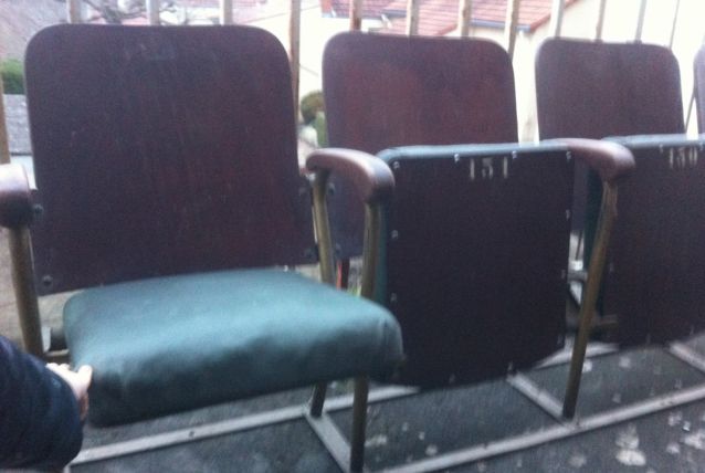 Fauteuils cinéma années 50