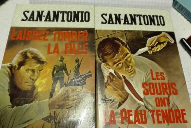 COLLECTION DE Livres SAN ANTONIO