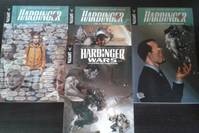 Harbinger tomes 1 à 3 + Harbinger Wars (Valiant, Panini)