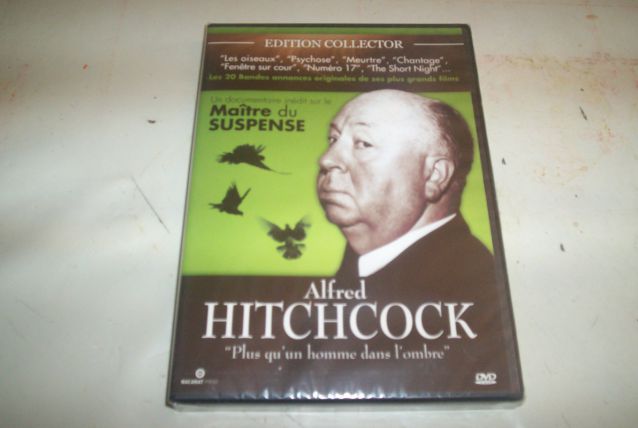 dvd documentaire sur alfred hitchcock  neuf