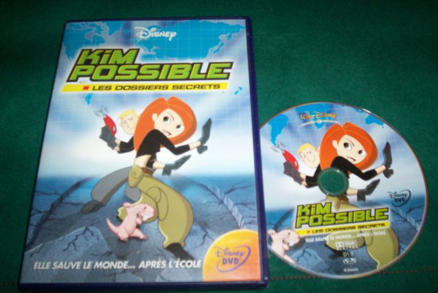 DVD KIM POSSIBLE edition disney dessin animé 