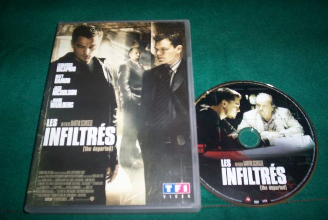 DVD INFILTRES avec leonardo Dicaprio 