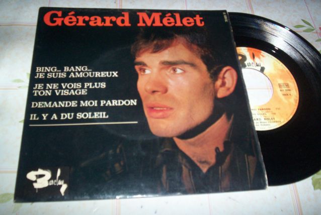 DISQUE 4 TITRES GERARD MELET des années 60 