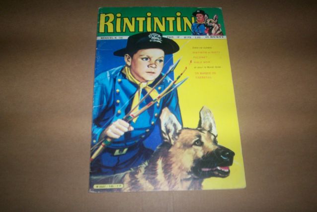 ANCIENNE BD RINTINTIN no 145 de 1982