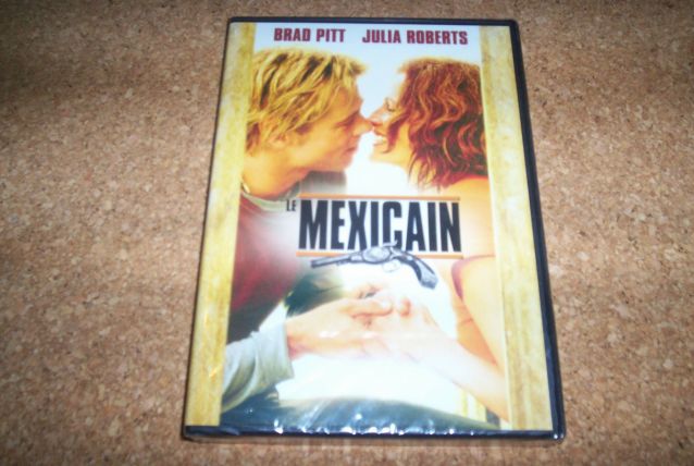 DVD LE MEXICAIN avec brad pitt   état NEUF