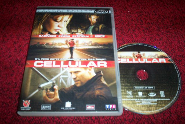DVD CELLULAR avec jason statham 
