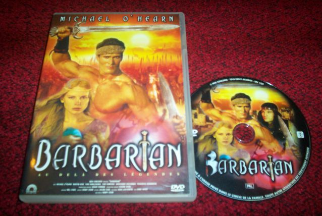 DVD THE BARBARIAN film genre conan le barbare 