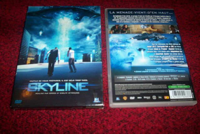DVD SKYLINE film invasion extra-terrestres