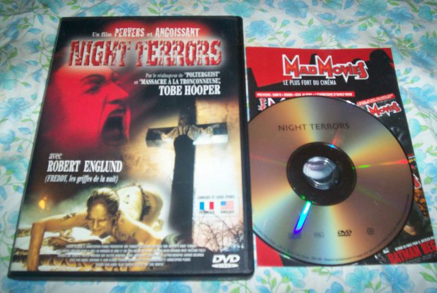 DVD NIGHT TERRORS film d'horreur 