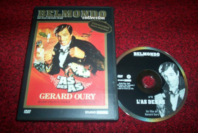 DVD L'AS DES AS avec belmondo 