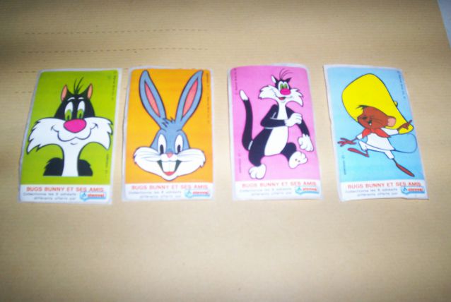 RARE LOT DE 4 AUTOCOLLANTS PUB STENVAL 