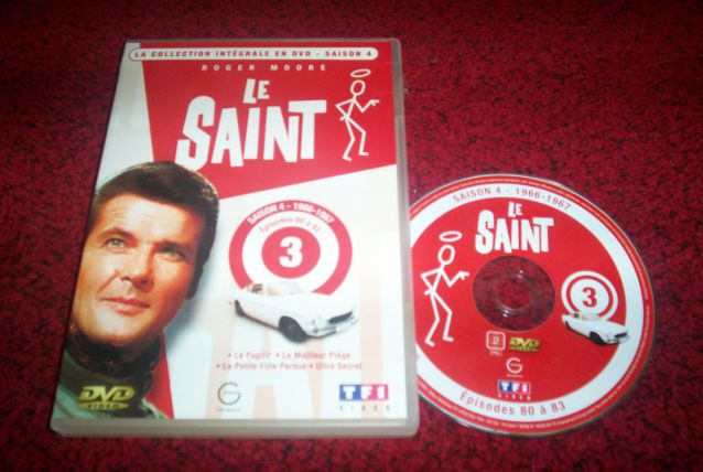 DVD LE SAINT avec roger moore série tv 