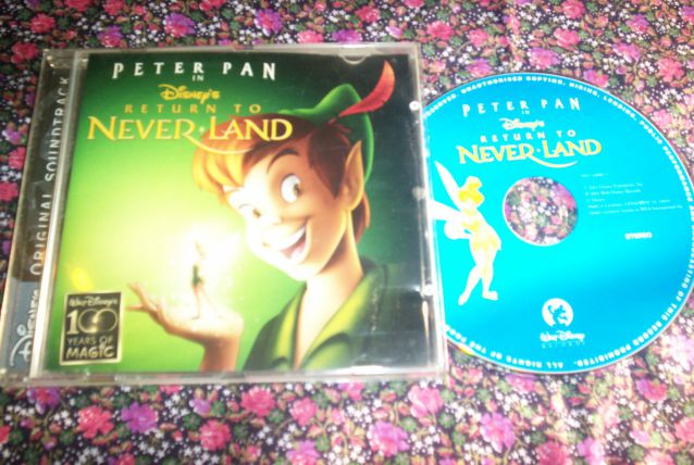 CD PETER PAN RETURN TO NEVER LAND 22 titres 