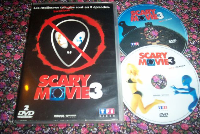 BOITIER 2 DVD SCARY MOVIE  NO 3 